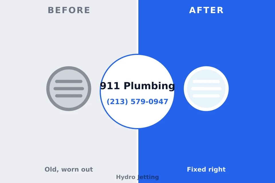 Before and after: plumbing repair Fort Myers Beach, FL